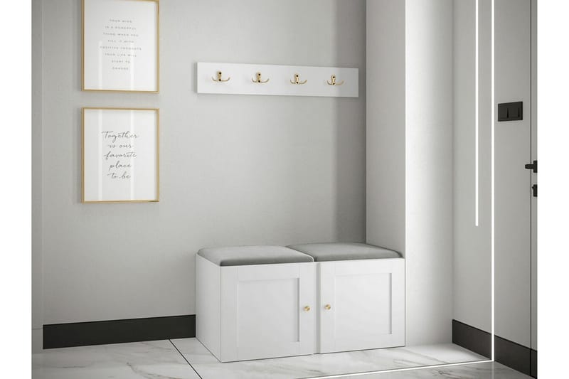 Dunvegan Highboard White - Products - Förvaring - Skåp - Förvaringsskåp