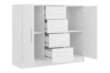 Kintore Highboard - Vit - Products - Förvaring - Sk åp - Förvaringsskåp