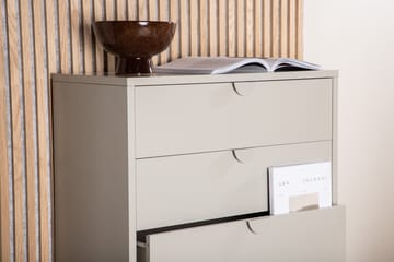 Piring Skåpsbyrå med fyra lådor 78x40x117 cm - Beige - Products - Förvaring - Skåp - Förvaringsskåp