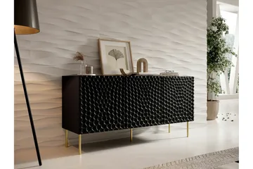 Strontian Highboard Scandinavian Choice Black - Products - Förvaring - Skåp - Förvaringsskåp