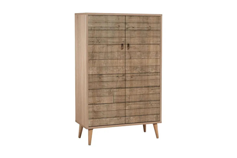 Vellavie Skåp 80 cm Träpanel - Brun - Products - Förvaring - Skåp - Förvaringsskåp