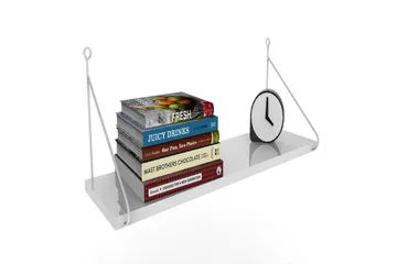 Decormet Vägghylla - Vit - Products - Förvaring - Småförvaring - Väggförvaring