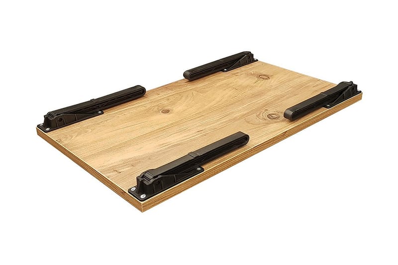 Nekeisha Laptopställ 25 cm - Trä/natur/Svart - Products - Förvaring - Småförvaring - Förvaringsställ - Laptopställ