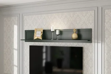 Ivreri Vägghylla 25x177 cm - Khaki/Natur - Products - Förvaring - Småförvaring - Väggförvaring