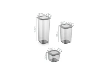 Kazuyasu Förvaringsburk - Antracit - Products - Förvaring - Småförvaring - Förvaringsburk