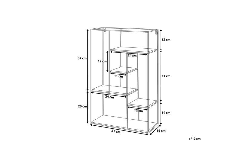 Laurel Vägghylla 37 cm - Trä/Natur - Products - Förvaring - Småförvaring - Väggförvaring
