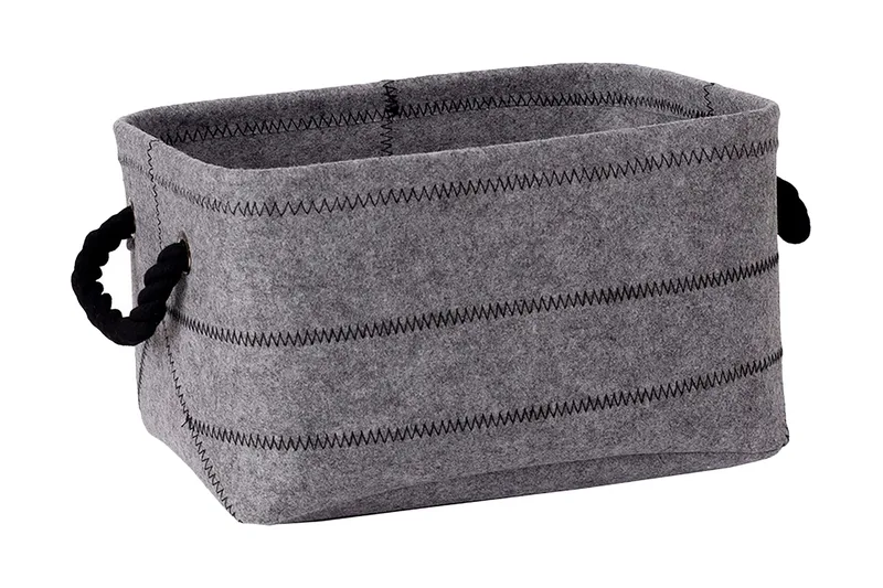 Max Felt-4 Filtlåda Ljusgrå