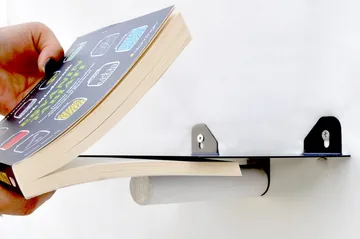 Noke Vägghylla 21 cm - Svart/Vit - Products - Förvaring - Småförvaring - Väggförvaring