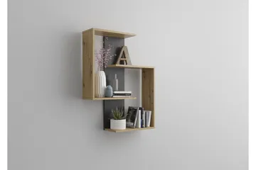 Prabhat Vägghylla 44 cm - Brun - Products - Förvaring - Småförvaring - Väggförvaring