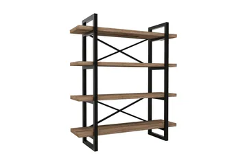 Puqa Design Bokhylla - Valnöt - Products - Förvaring - Småförvaring - Väggförvaring