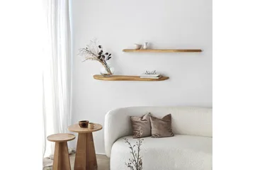 Wavy Vägghylla 100 cm - Ek - Products - Förvaring - Småförvaring - Väggförvaring