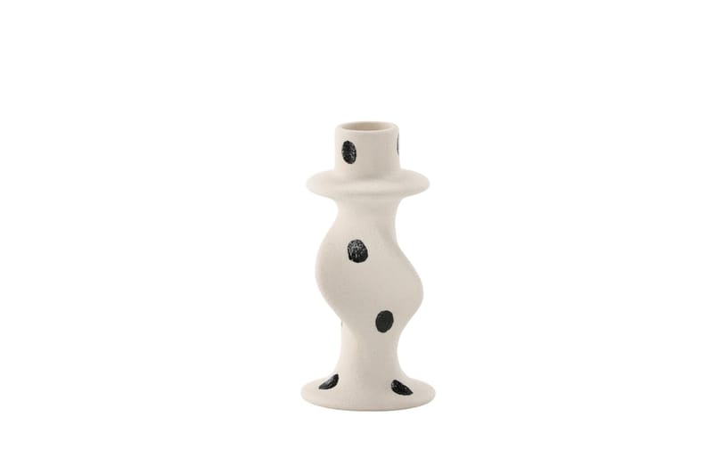Glory Ljusstake 6x12 cm - Vit - Products - Inredning - Ljus & dofter - Ljusstakar & ljuslyktor
