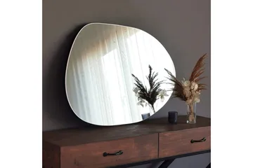 Asymmetrisk Spegel 75x55 cm - Svart - Products - Inredning - Spegel - Hallspegel