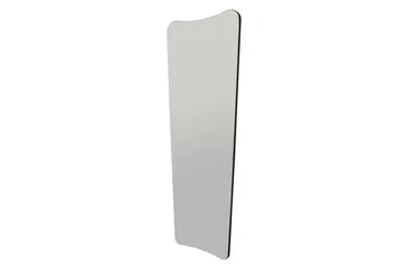 Stationsspegel Vitros Transparent / Svart - Svart/Vit - Products - Inredning - Spegel - Helkroppsspegel