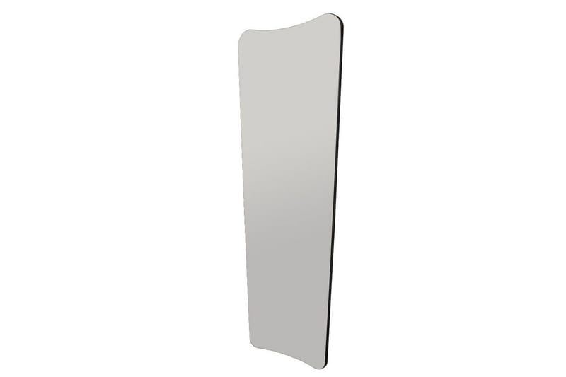 Stationsspegel Vitros Transparent / Svart - Svart/Vit - Products - Inredning - Spegel - Helkroppsspegel