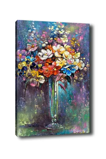 Dekorativ Canvastavla 50x70 cm - Flerfärgad - Products - Inredning - Tavlor & posters - Canvastavla