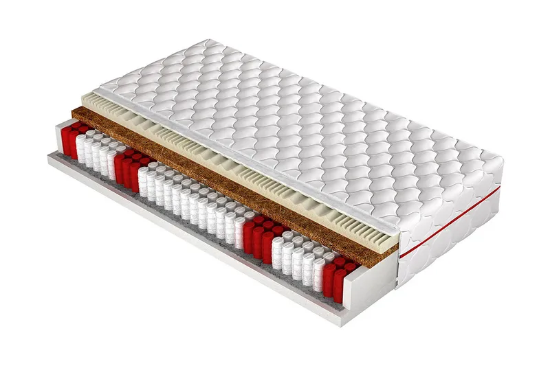 Fema Madrass 200x90x18 cm  Vit  Vit, Vit