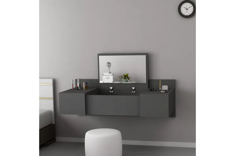 Andifli Sminkbord 100 cm - Antracit - Products - Möbler - Bord & matgrupp - Sminkbord & toalettbord