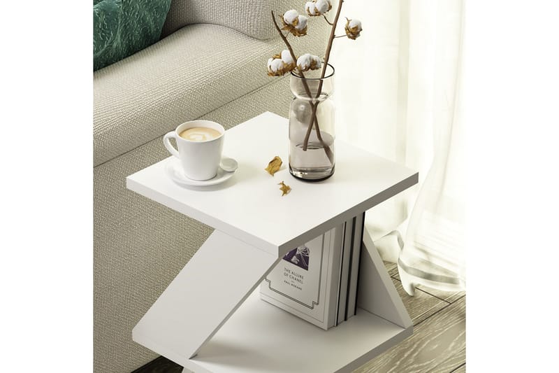 Albeni Sidobord 30 cm - Vit - Products - Möbler - Bord & matgrupp - Avlastningsbord & sidobord - Brickbord & småbord