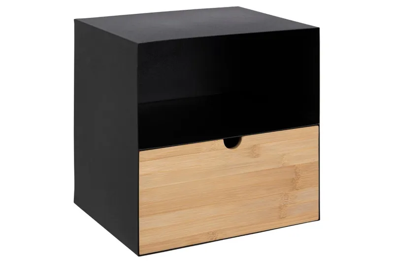 Belleuve Sängbord 25 cm, Svart