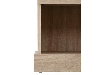 Dareia Sängbord 45 cm med Förvaring Låda + Hylla - Brun - Products - Möbler - Bord & matgrupp - Avlastningsbord & sidobord - Sängbord & nattduksbord