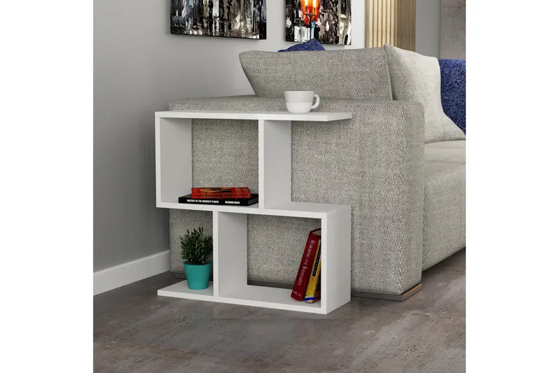Decorta Sidobord - Vit - Products - Möbler - Bord & matgrupp - Avlastningsbord & sidobord - Brickbord & småbord