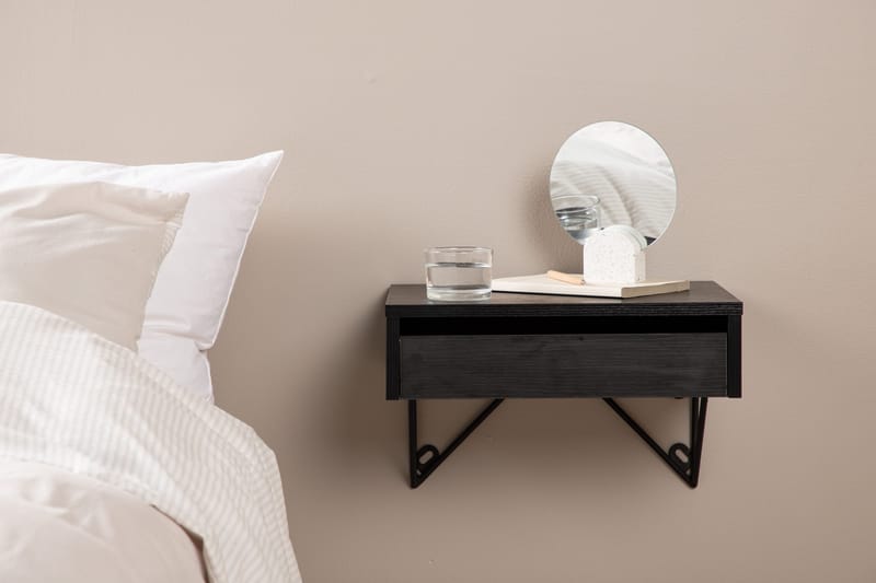 Depay Sidobord 41 cm - Svart - Products - Möbler - Bord & matgrupp - Avlastningsbord & sidobord - Brickbord & småbord