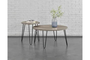 Owen Sidobord 50 cm Grå - Dorel Home - Products - Möbler - Bord & matgrupp - Avlastningsbord & sidobord - Brickbord & småbord