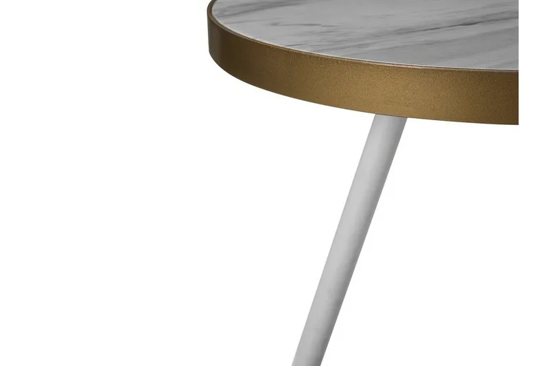 Ramona Sidobord 44 cm - Vit - Products - Möbler - Bord & matgrupp - Avlastningsbord & sidobord - Brickbord & småbord