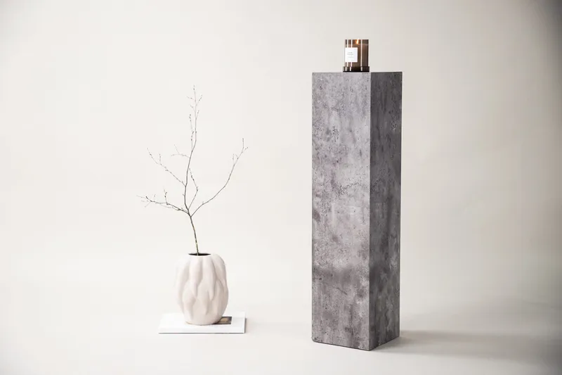 Ramsvik Sidobord 23 cm - Grå - Products - Möbler - Bord & matgrupp - Avlastningsbord & sidobord - Piedestal & blompiedestal