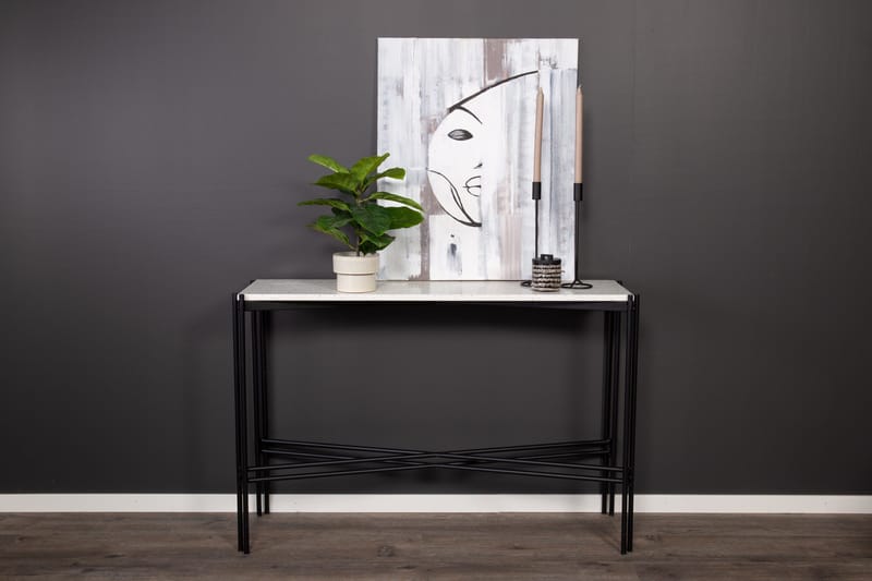 Razzia Deluxe Sidobord - Svart/Vit - Products - Möbler - Bord & matgrupp - Avlastningsbord & sidobord - Brickbord & småbord