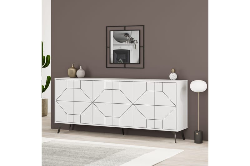 Rinorea Konsollbord 184x77,4 cm - Vit - Products - Möbler - Bord & matgrupp - Avlastningsbord & sidobord - Konsolbord & hallbord