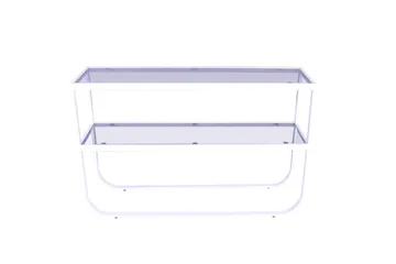 Rocker Sidobord - Vit/Grå - Products - Möbler - Bord & matgrupp - Avlastningsbord & sidobord - Brickbord & småbord