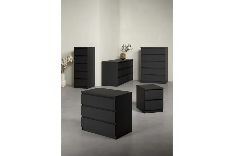 Salomns Sängbord 40,4 cm - Grå - Products - Möbler - Bord & matgrupp - Avlastningsbord & sidobord - Sängbord & nattduksbord