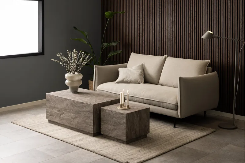 Samon Soffbord 100x60 cm - Grå - Products - Möbler - Bord & matgrupp - Avlastningsbord & sidobord - Satsbord