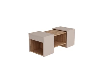 Sarte Soffbord 100x37 cm - Beige/Ljus Brun/Trä - Products - Möbler - Bord & matgrupp - Avlastningsbord & sidobord - Satsbord