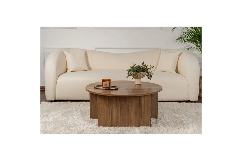 Soffbord Haruya Valnöt - Valnöt - Products - Möbler - Bord & matgrupp - Avlastningsbord & sidobord - Satsbord