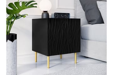 Strontian Sängbord 44 cm Scandinavian Choice Black - Products - Möbler - Bord & matgrupp - Avlastningsbord & sidobord - Sängbord & nattduksbord