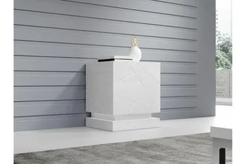 Strontian Sängbord 46 cm Scandinavian Choice White - Products - Möbler - Bord & matgrupp - Avlastningsbord & sidobord - Sängbord & nattduksbord