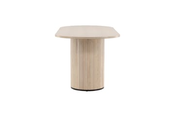Bianca Matbord 200 cm Ovalt - Beige - Products - Möbler - Bord & matgrupp - Matbord & köksbord