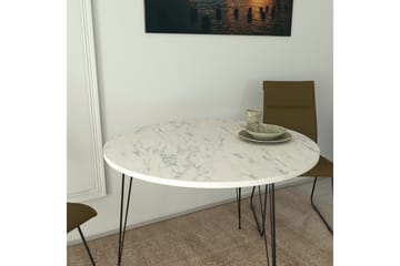 Bonnick Bord 90 cm - Svart/Vit - Products - Möbler - Bord & matgrupp - Matbord & köksbord