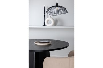 Bootcut Matbord 110 cm Runt - Svart - Products - Möbler - Bord & matgrupp - Matbord & köksbord