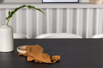 Bootcut Matgrupp 230 cm Oval med 6 Edina Stolar - Svart - Products - Möbler - Bord & matgrupp - Matgrupp