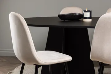 Bootcut Matgrupp 230 cm Rektangulär med 6 Polar stolar - Beige - Products - Möbler - Bord & matgrupp - Matgrupp