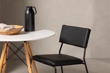 Danburi Matgrupp 60 cm Rund med 2 Kenth Stolar - Svart - Products - Möbler - Bord & matgrupp - Matgrupp