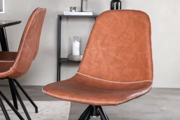 Dipp Matgrupp 180 cm Rektangulär med 6 Polar stolar - Svart - Products - Möbler - Bord & matgrupp - Matgrupp