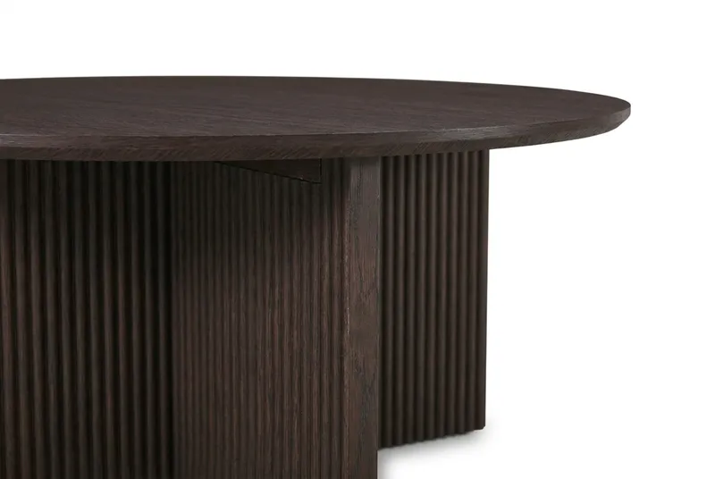 Edda Soffbord Rund 85 cm - Rökt ek - Products - Möbler - Bord & matgrupp - Soffbord