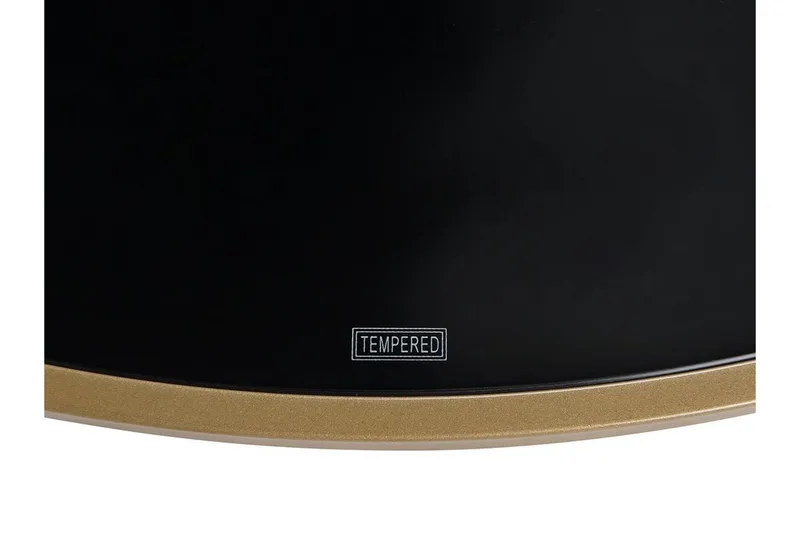 Florence Soffbord 88 cm - Svart/Glas - Products - Möbler - Bord & matgrupp - Soffbord