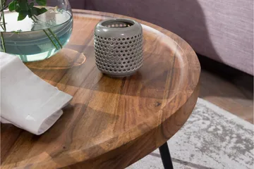 Forcell Soffbord 75 cm - Valnötsbrun - Products - Möbler - Bord & matgrupp - Soffbord