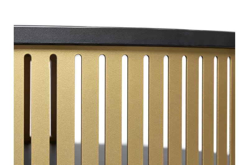 Galia Soffbord 75 cm - Guld/Svart - Products - Möbler - Bord & matgrupp - Soffbord